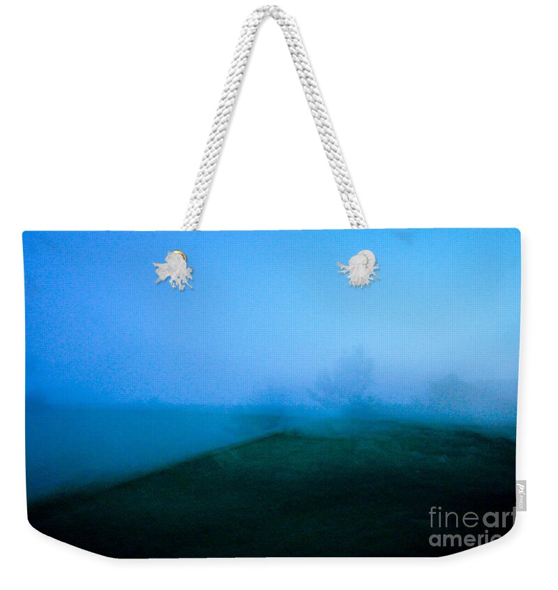 Moonlight Weekender Tote Bag featuring the photograph Night Shadows-3 by Cheryl McClure