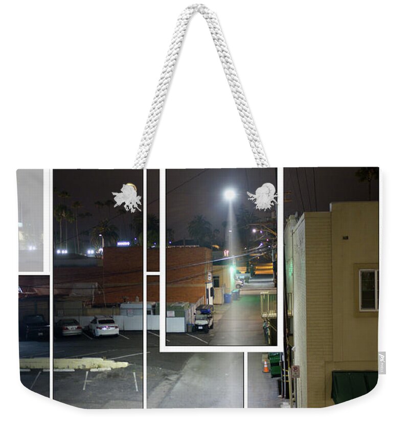 Night Weekender Tote Bag featuring the photograph Night Street by Hugh Smith