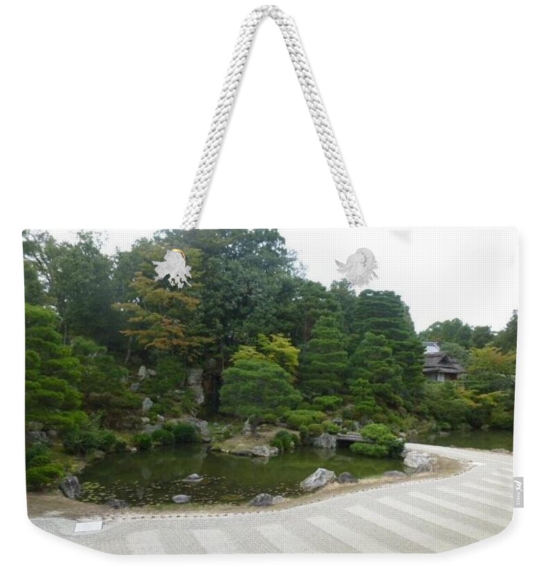 京都、仁和寺。その2 Weekender Tote Bag featuring the photograph Ninna-ji Temple 2 by Yuko Akechi