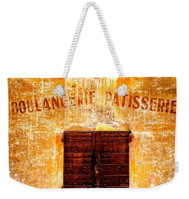 France Weekender Tote Bag featuring the photograph No More Bread by Olivier Le Queinec