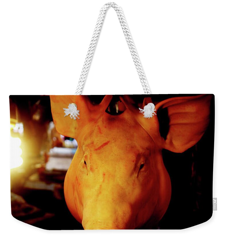 Cavite Weekender Tote Bag featuring the photograph No Warm Glow Here by Jez C Self