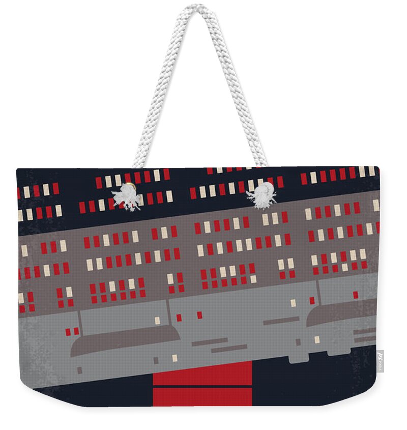 The Weekender Tote Bag featuring the digital art No679 My The Poseidon Adventure minimal movie poster by Chungkong Art