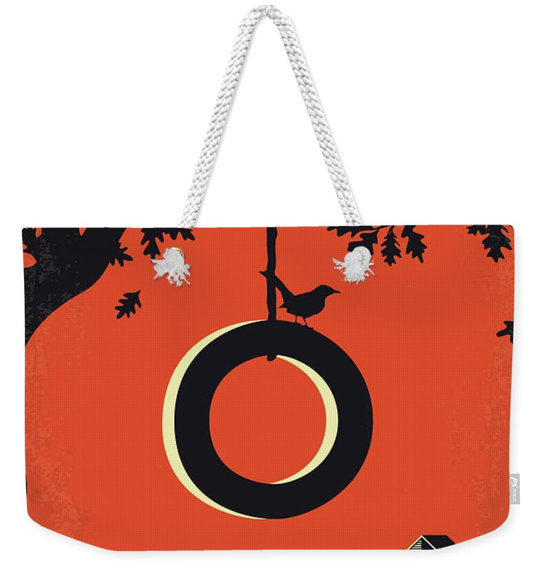 To Weekender Tote Bag featuring the digital art No844 My To Kill a Mockingbird minimal movie poster by Chungkong Art
