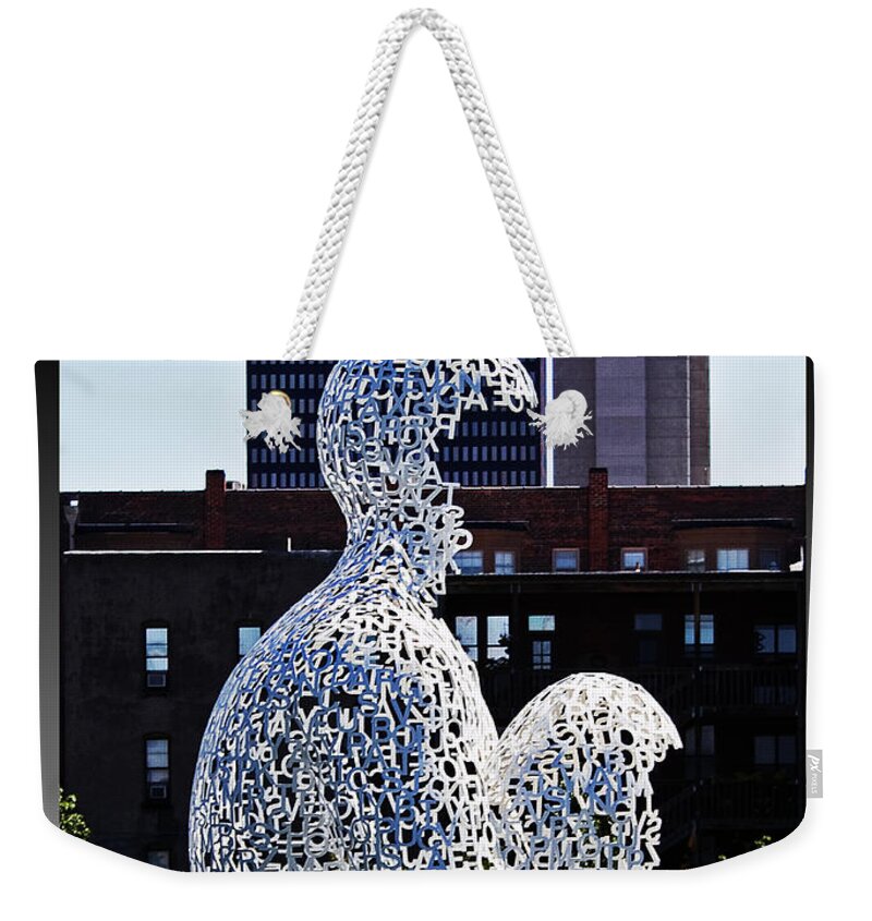 Nomade Weekender Tote Bag featuring the photograph Nomade in Des Moines by Farol Tomson