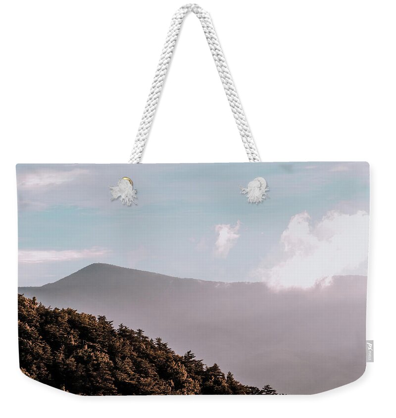 North Georgia Weekender Tote Bag featuring the photograph North Georgia Mountains 11 by Andrea Anderegg