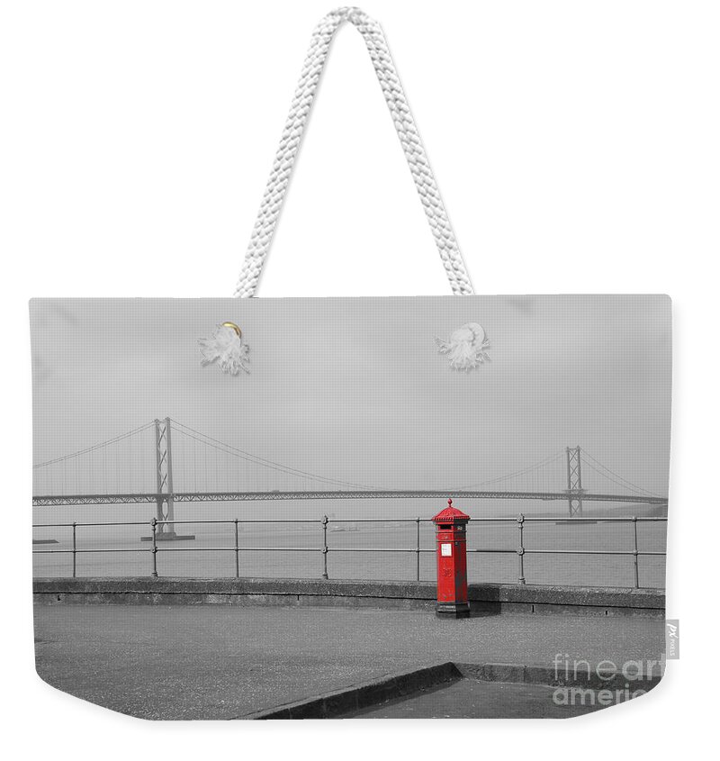South Queensferry Embankment Weekender Tote Bag featuring the photograph Nostalgia IV by Elena Perelman