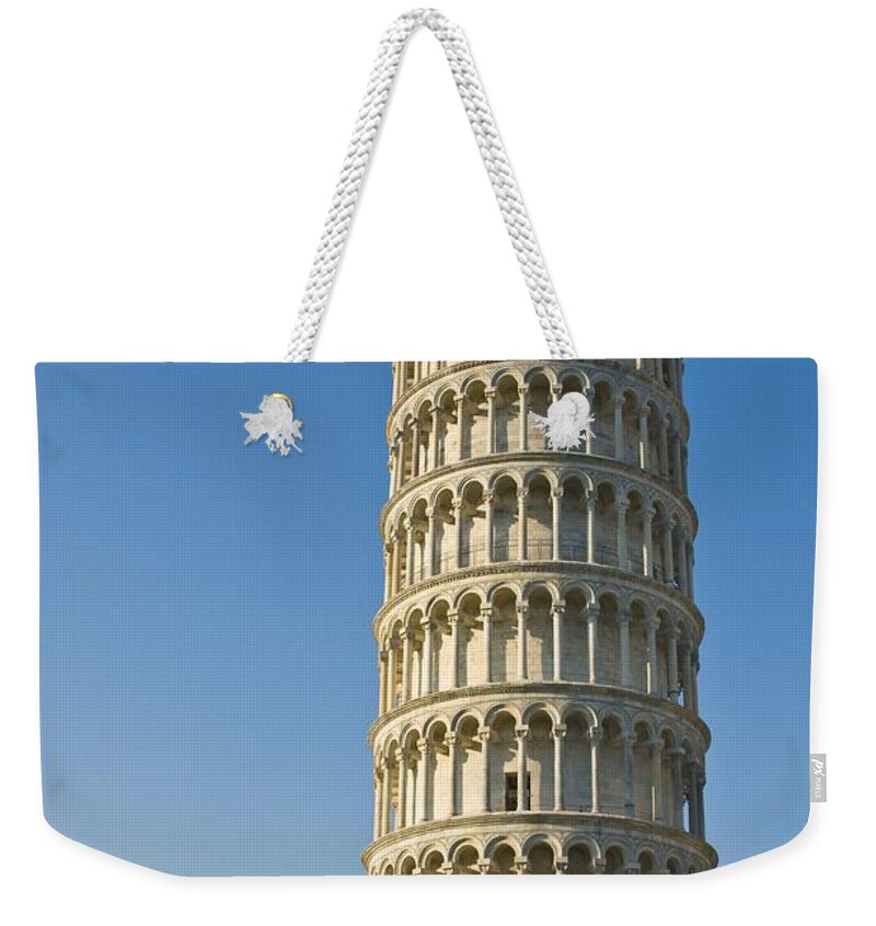 Pisa Weekender Tote Bag featuring the photograph Not Pizza, Pisa by Richard Henne