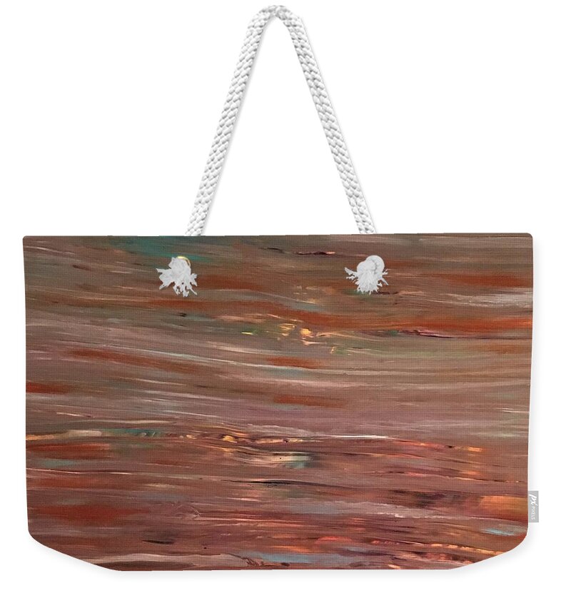 Abstract Weekender Tote Bag featuring the photograph Nuance by Soraya Silvestri