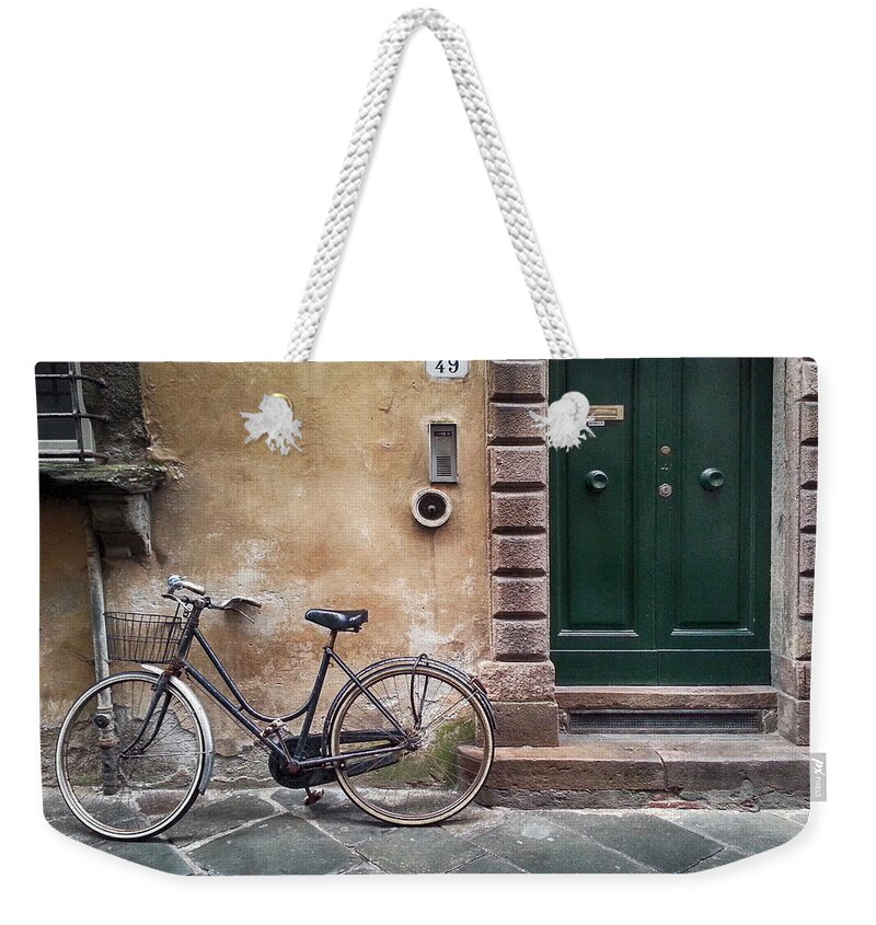 Italy Weekender Tote Bag featuring the photograph Number 49 by Diana Haronis