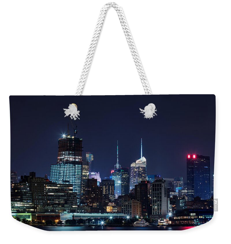 Landscape Weekender Tote Bag featuring the photograph Nyc2 by Rob Dietrich