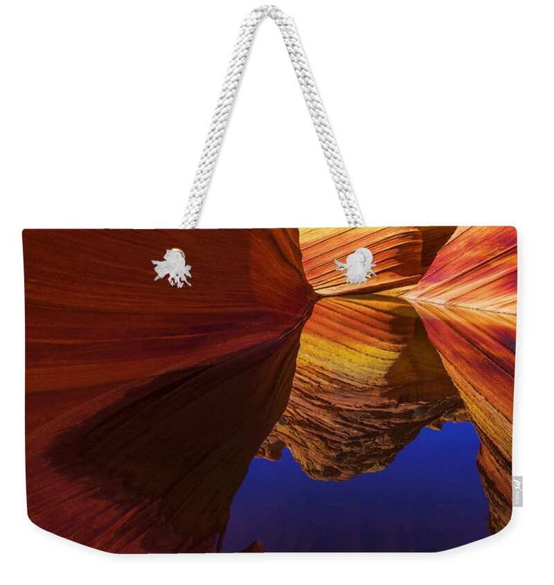 Oasis Weekender Tote Bag featuring the photograph Oasis by Chad Dutson