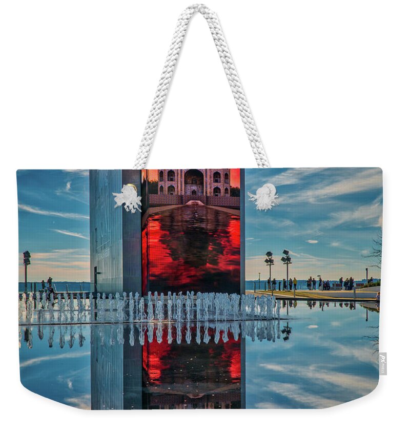 Mgm Weekender Tote Bag featuring the photograph Oasis by Izet Kapetanovic