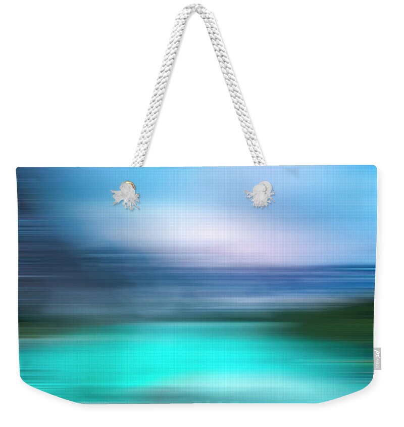 Art Weekender Tote Bag featuring the photograph Obscurred Moraine Lake by Jon Glaser