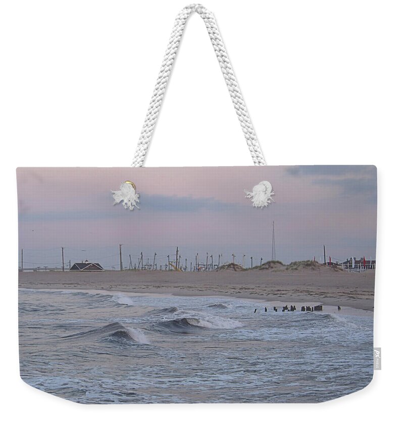 Seas Weekender Tote Bag featuring the photograph Ocean by Newwwman