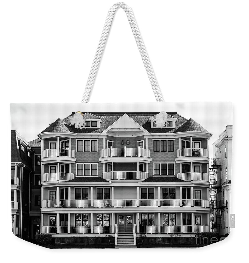 Architecture Weekender Tote Bag featuring the photograph Ocean Path - Ocean Grove by Colleen Kammerer