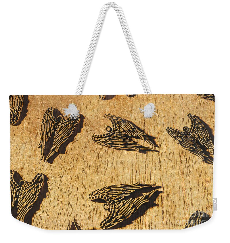 Angel Weekender Tote Bag featuring the photograph Of devils and angels by Jorgo Photography