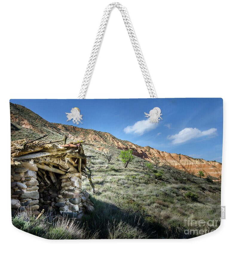 Agudo Weekender Tote Bag featuring the photograph Old country hovel by RicardMN Photography