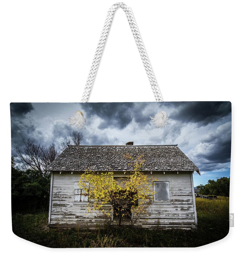Old House Weekender Tote Bag featuring the photograph Old House by Wesley Aston