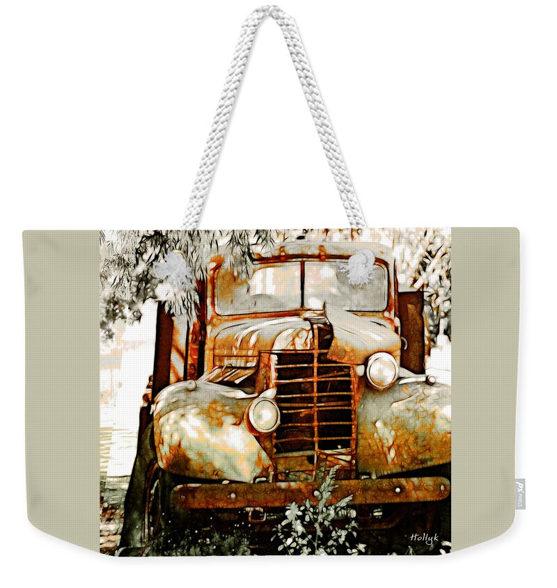 Transportation Weekender Tote Bag featuring the photograph Old Memories Never Die by Holly Kempe