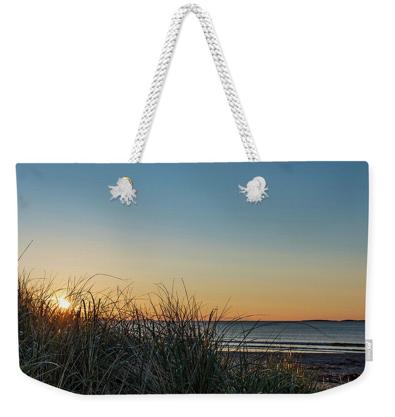 Sunrise Weekender Tote Bag featuring the photograph Old Orchard Sunrise by Holly Ross