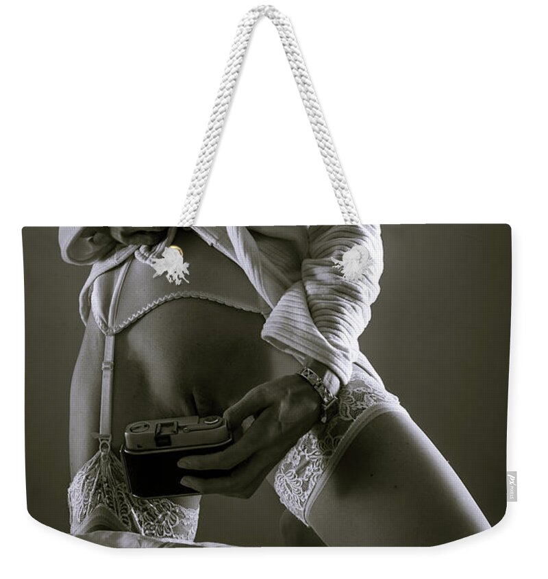 Old School Sexy Selfie Weekender Tote Bag For Sale By Wheatley Photography 