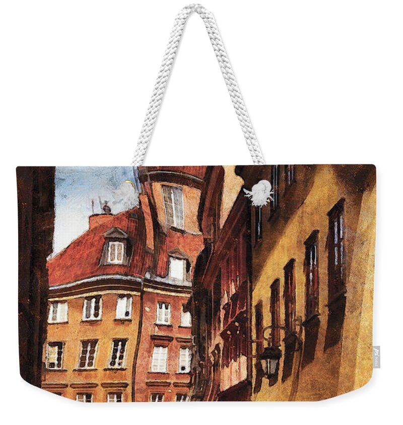  Weekender Tote Bag featuring the photograph Old Town in Warsaw # 22 by Aleksander Rotner