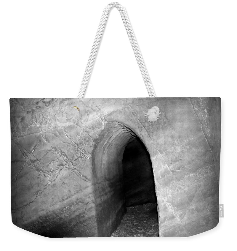 Old Tunnel Weekender Tote Bag featuring the photograph Old Tunnel by Lukasz Ryszka
