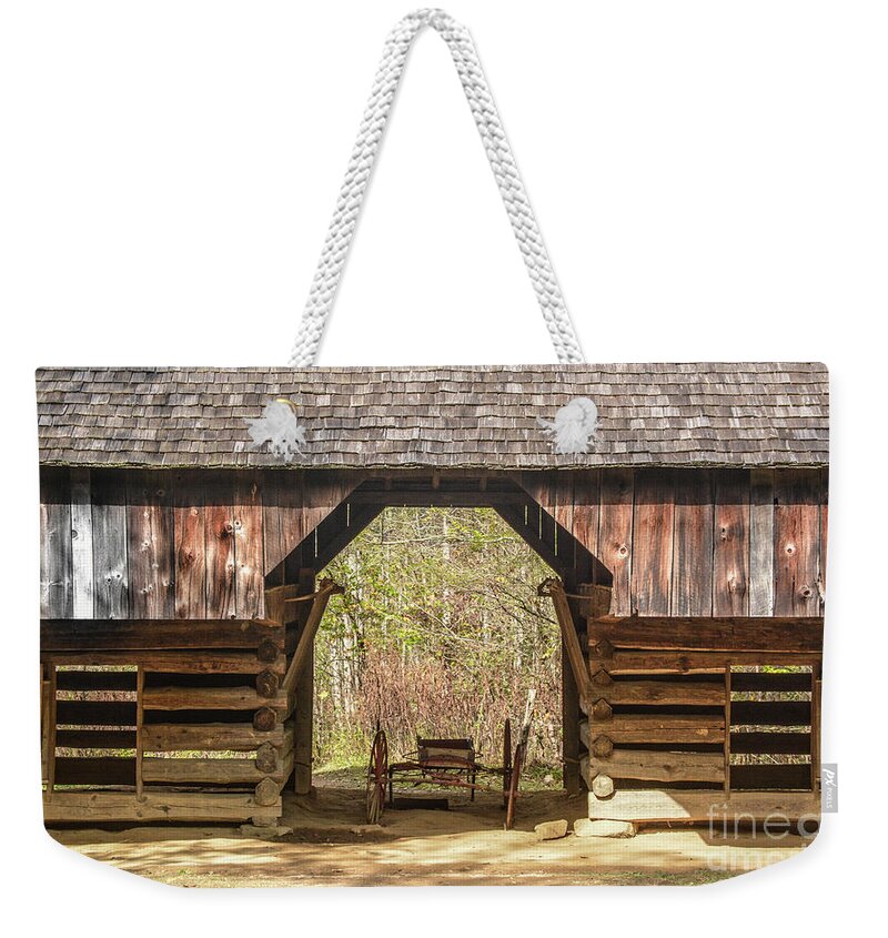 Wagon Weekender Tote Bag featuring the photograph Old Wagon by John Greco