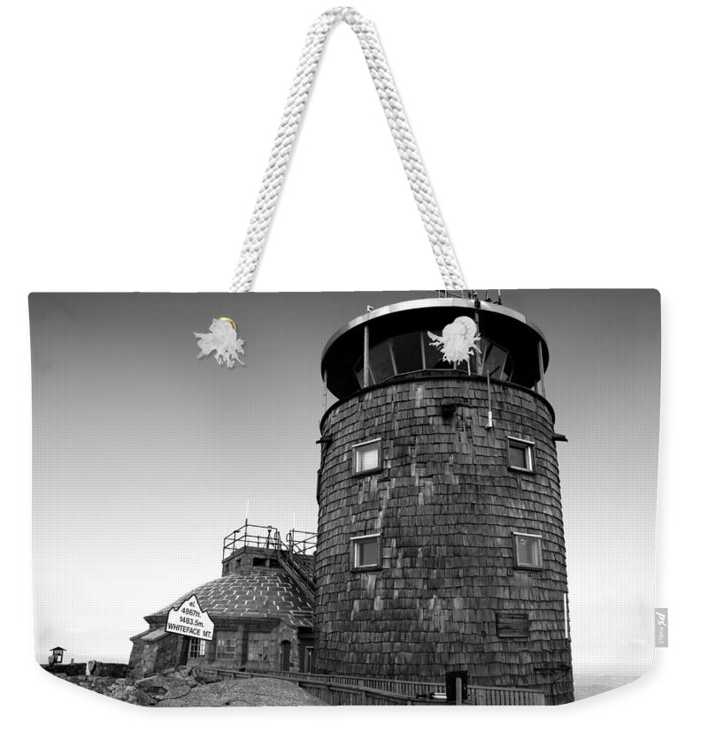 Whiteface Mountain New York Weekender Tote Bag featuring the photograph Old Whiteface by David Lee Thompson