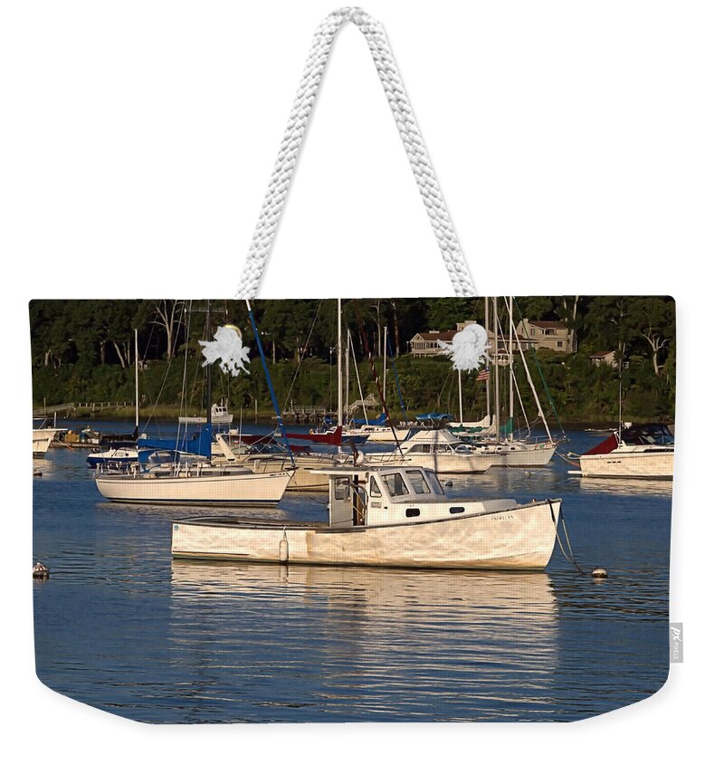 Vintage Weekender Tote Bag featuring the photograph Ole Boy by Newwwman