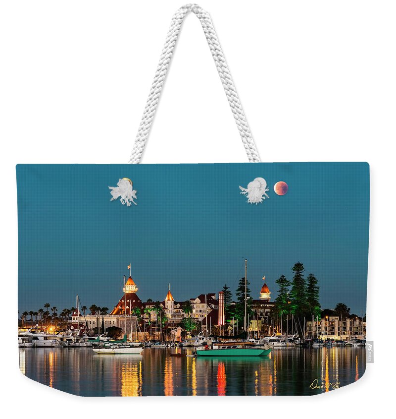 Blood Moon Weekender Tote Bag featuring the photograph Once in a Lifetime by Dan McGeorge