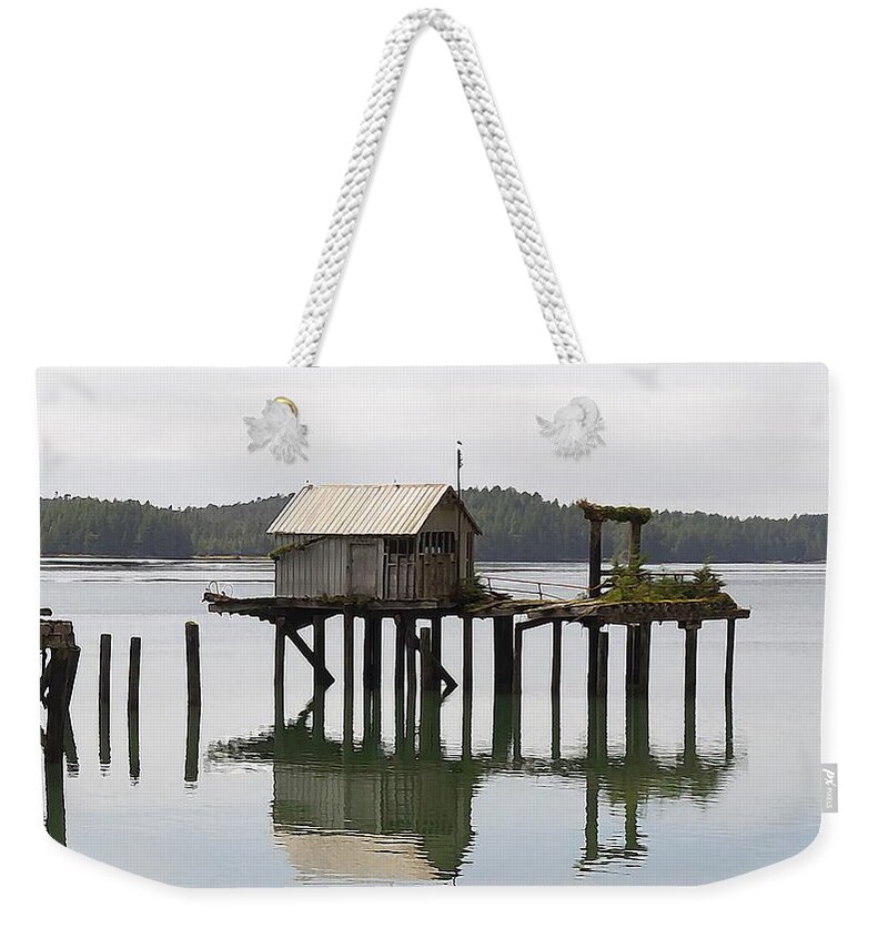 Abandoned Weekender Tote Bag featuring the photograph Once lived in by Kathleen Voort