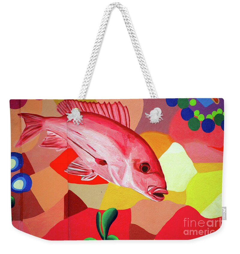 Fish Weekender Tote Bag featuring the photograph One Fish Two Fish by Ken Williams