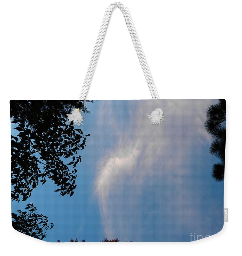 Angel Weekender Tote Bag featuring the photograph Opening Windows From Heaven by Matthew Seufer