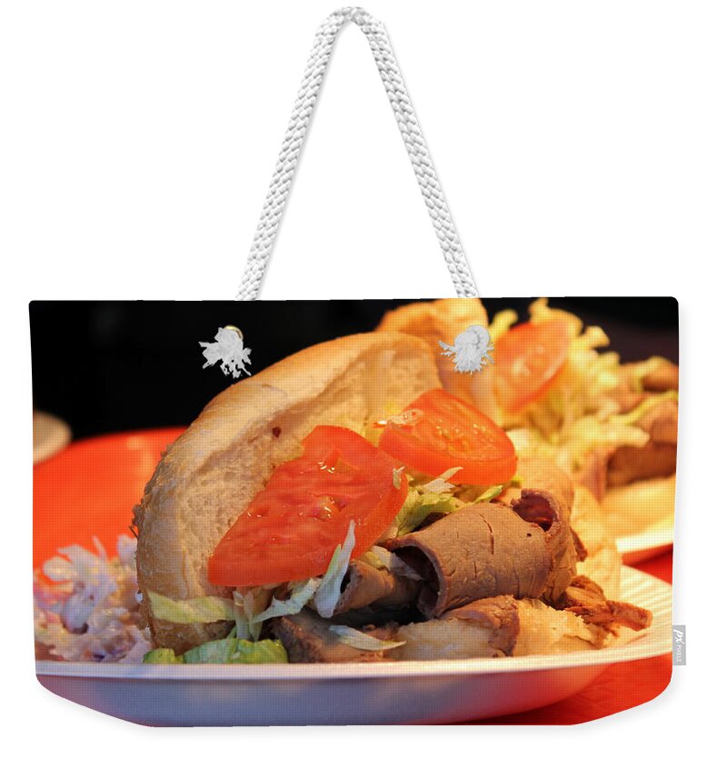 Food Weekender Tote Bag featuring the photograph Order Up by Bill Owen