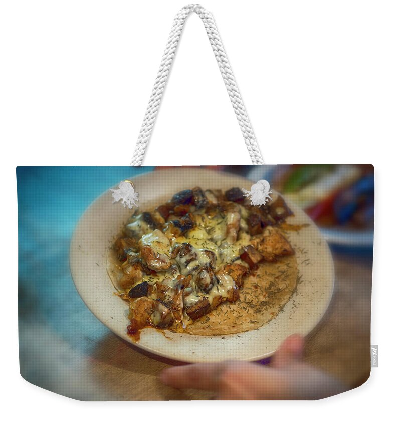 Churri Weekender Tote Bag featuring the photograph Organic Churri by Hugh Smith