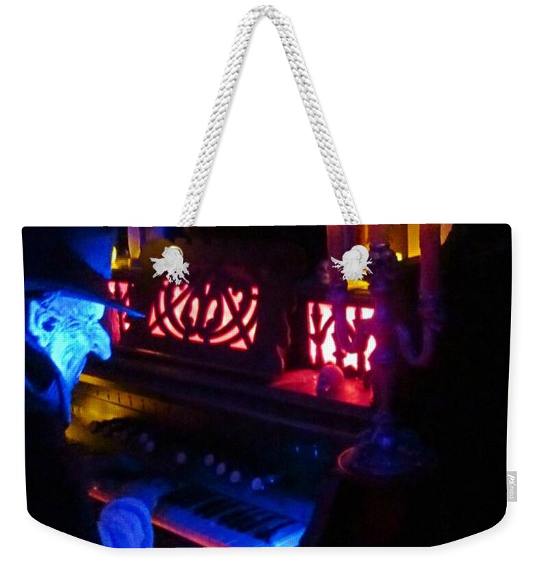 Organist Two Weekender Tote Bag featuring the photograph Organist Two by John Malone