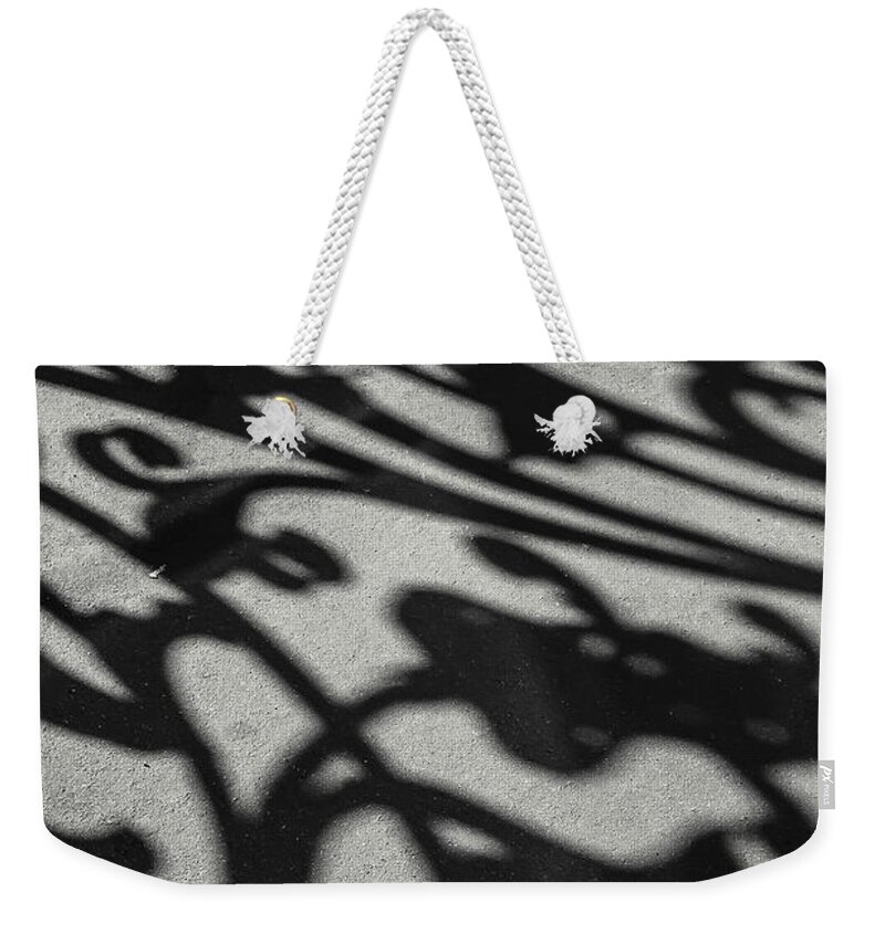 Travel Weekender Tote Bag featuring the photograph Ornate Shadows by KG Thienemann