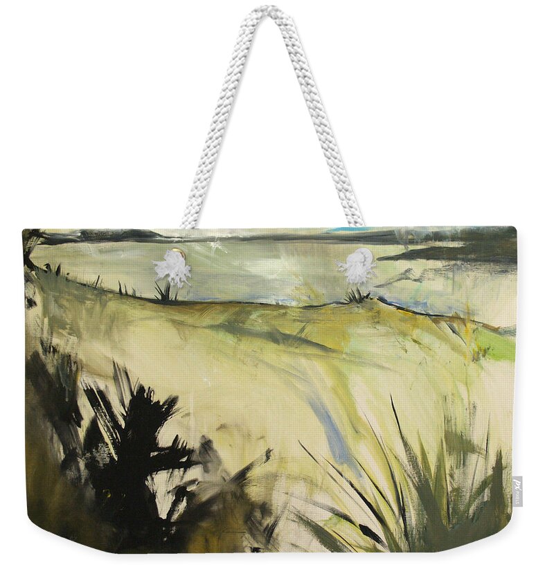  Weekender Tote Bag featuring the painting Ossabaw Swamp Thoughts by John Gholson