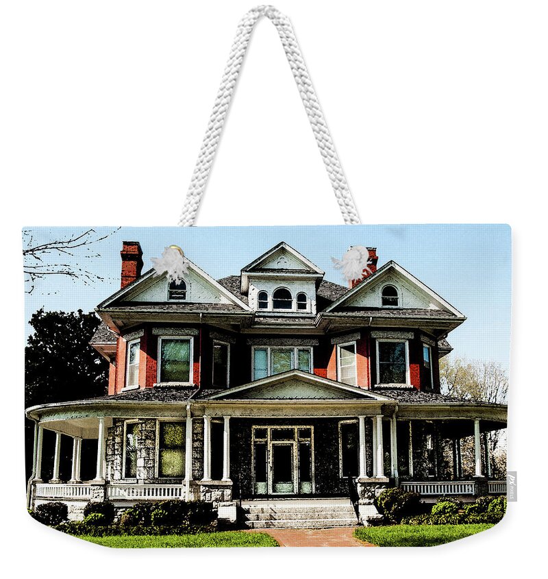 House Weekender Tote Bag featuring the photograph Our House 2 by Randy Sylvia