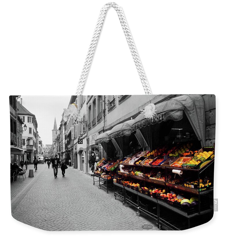 Architecture Weekender Tote Bag featuring the photograph Outdoor Market by Steven Myers