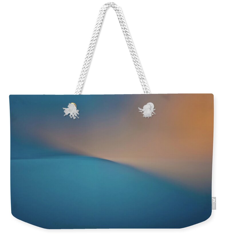 Abstract Weekender Tote Bag featuring the photograph Over The Edge by Jay Beckman