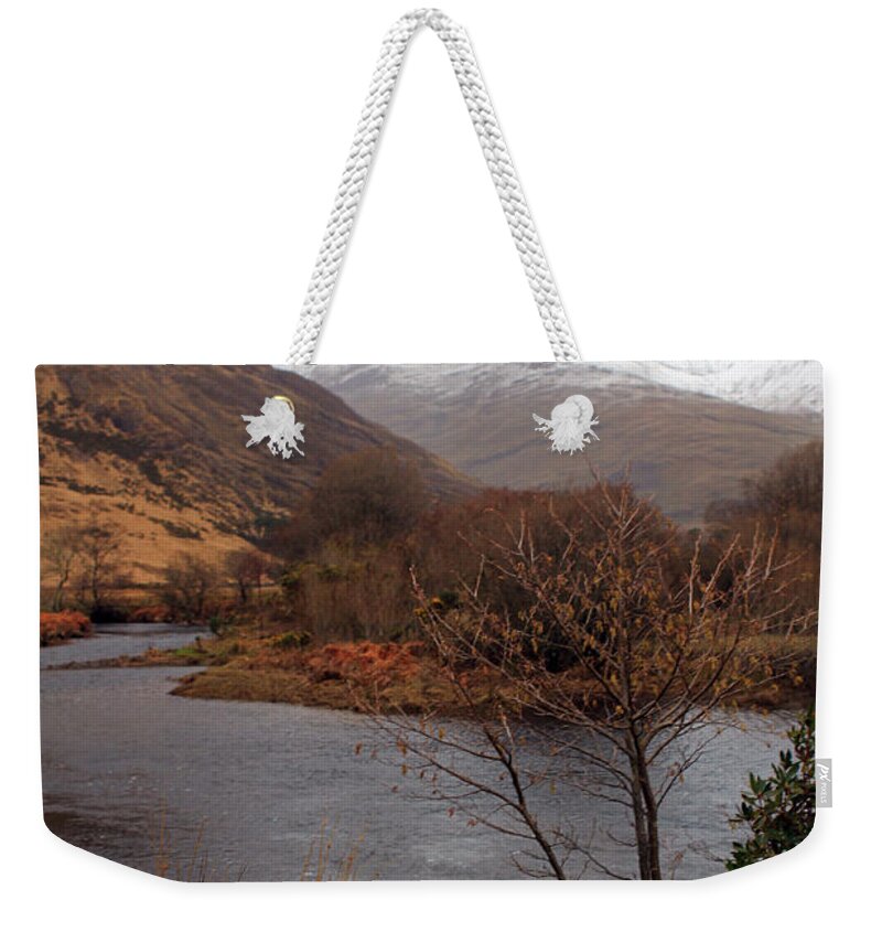 Mountians Weekender Tote Bag featuring the photograph Overlooking Beauty by Jennifer Robin