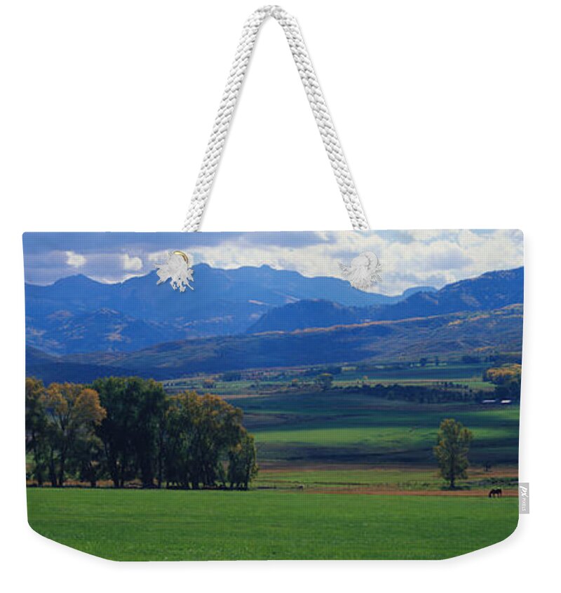 Photography Weekender Tote Bag featuring the photograph Owl Pass Uncompahgre National Forest Co by Panoramic Images
