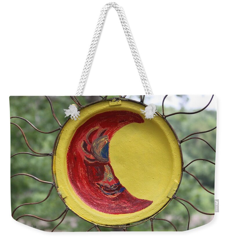 Kathy's Weekender Tote Bag featuring the photograph Painted by Kathryn Cornett