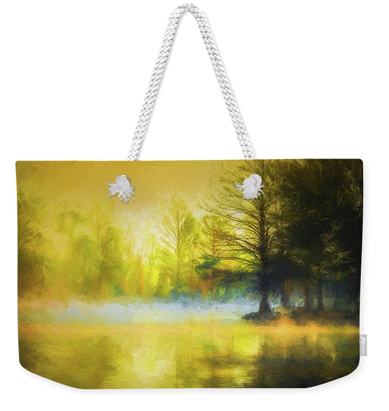 Muskogee Weekender Tote Bag featuring the photograph Painterly Early Morning by James Barber