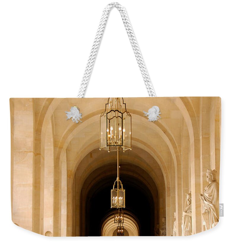 French Architecture Weekender Tote Bag featuring the photograph Palace of Versailles by Ivy Ho