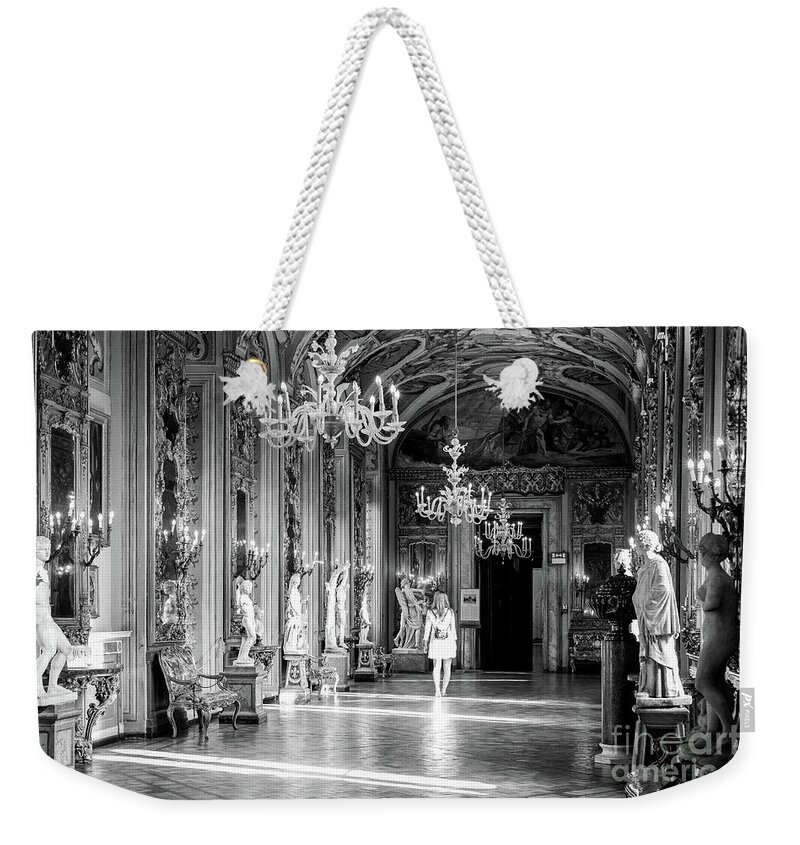 Palazzo Weekender Tote Bag featuring the photograph Palazzo Doria Pamphilj, Rome Italy by Perry Rodriguez