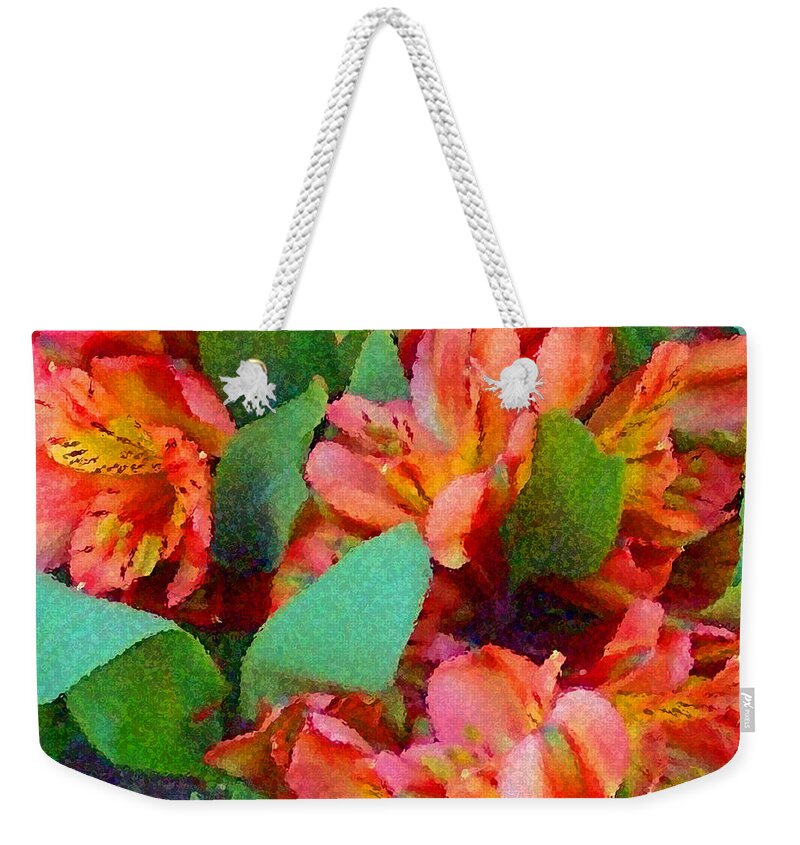 Abstract Weekender Tote Bag featuring the photograph Palette of Nature 2 by Steven Huszar