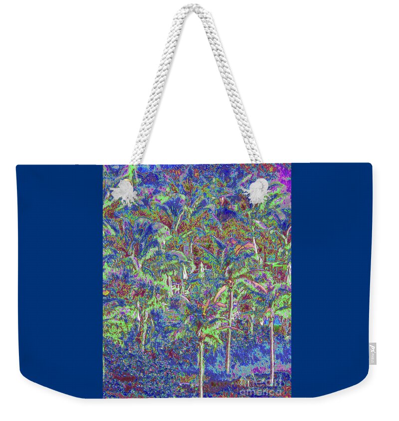 Palm Tree Weekender Tote Bag featuring the photograph Palm 1010 by Corinne Carroll
